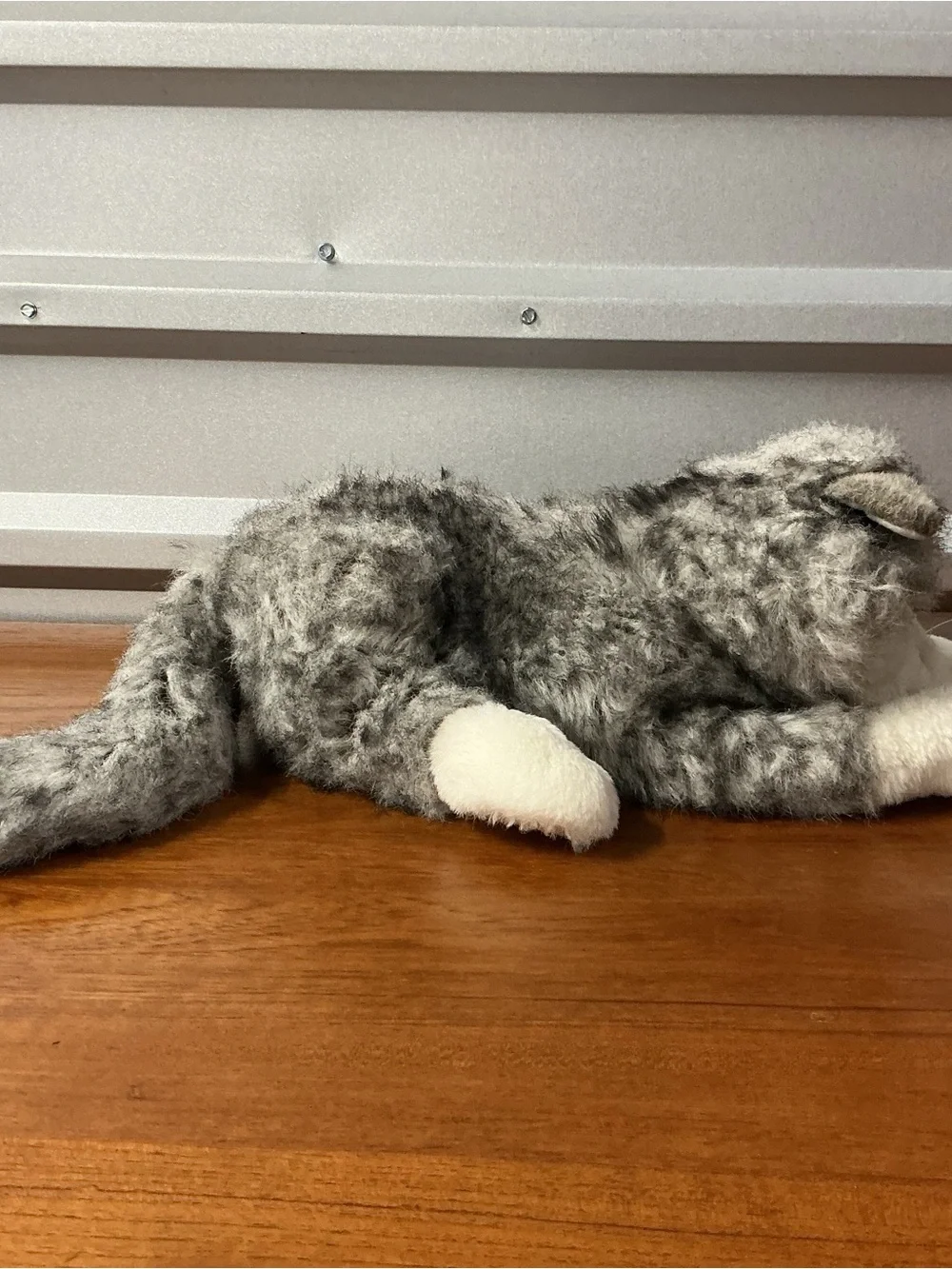 Folkmanis Folktails Gray Husky Timber Wolf Hand Puppet